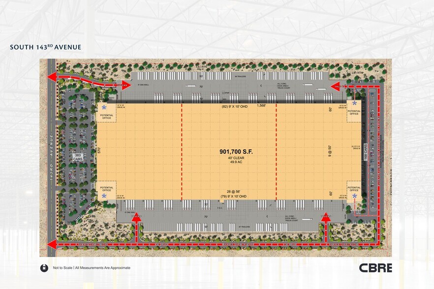 More Photos Of 575 S 143rd Ave, Goodyear Warehouse For Lease