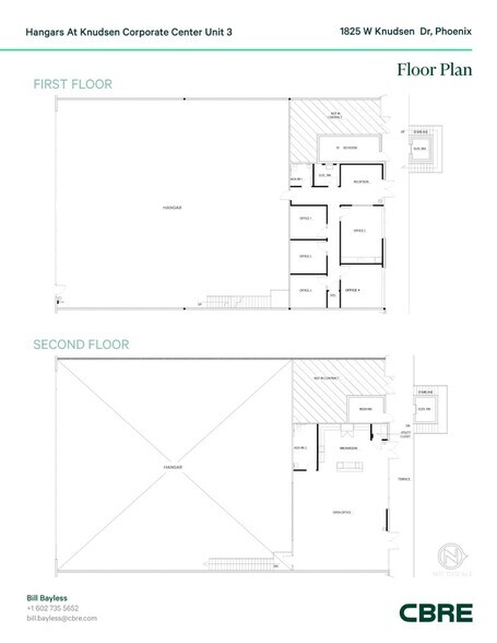 More Photos Of 1825 W Knudsen Dr, Phoenix Airplane Hangar For Sale