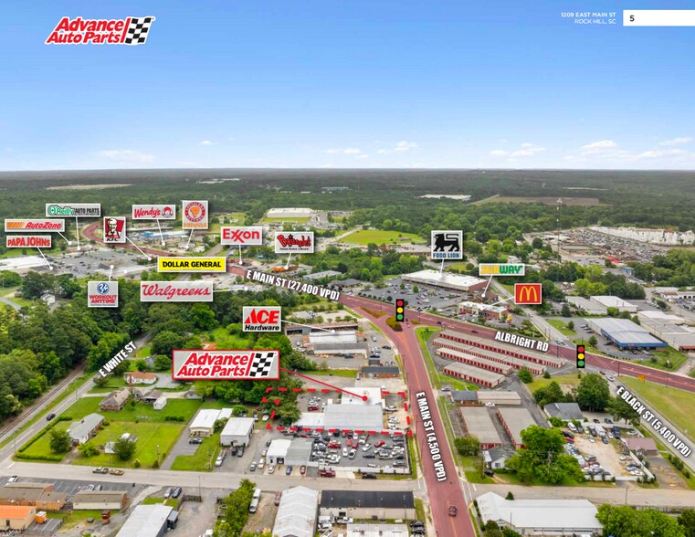 More Photos Of 1209 E Main St, Rock Hill Auto Repair For Sale