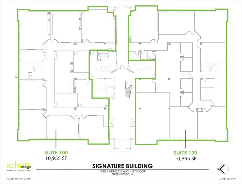More Photos Of 1530 American Way, Greenwood Office For Lease