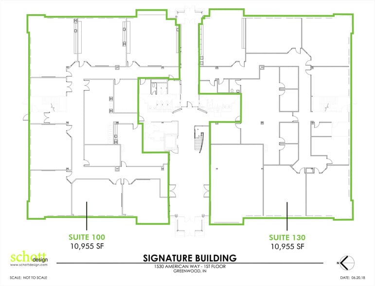 More Photos Of 1530 American Way, Greenwood Office For Lease