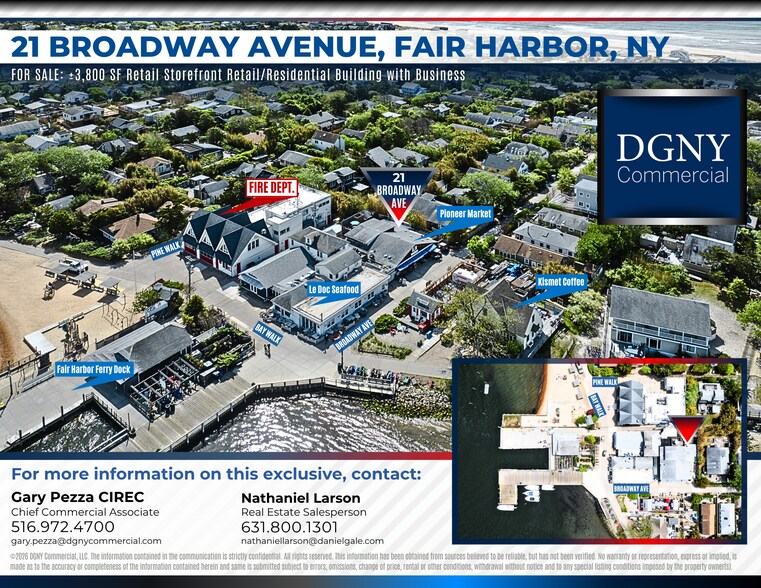 More Photos Of 21 Broadway ave, Fair Harbor Storefront Retail Residential For Sale