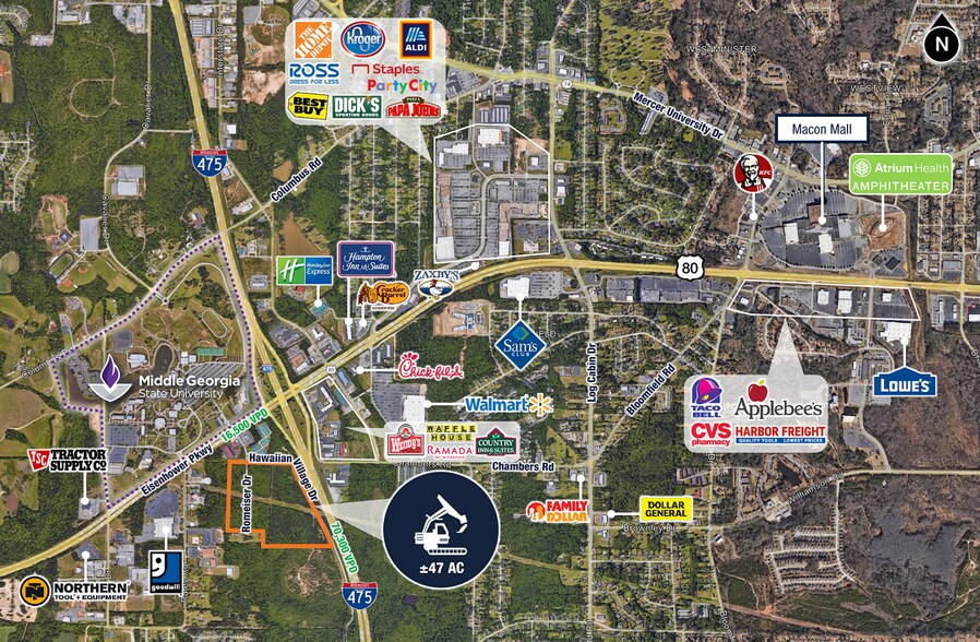 More Photos Of 0 Hawaiian Village Dr, Macon-Bibb Land For Sale