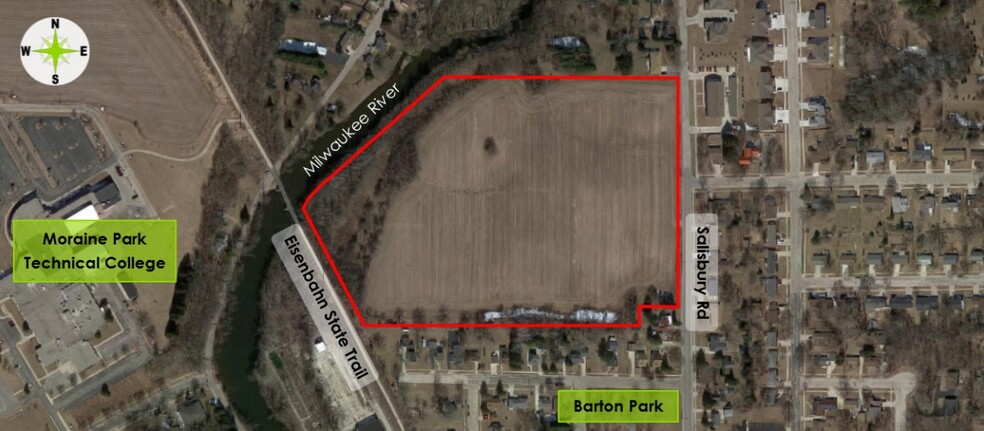 Primary Photo Of Salisbury Rd West Bnd, West Bend Land For Sale