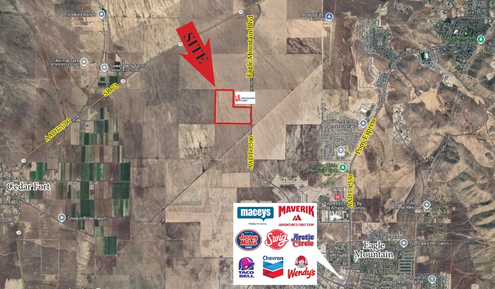 Primary Photo Of , Eagle Mountain Land For Sale