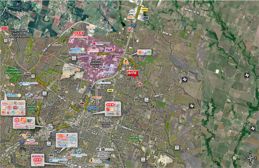 More Photos Of 14700 NE H K Dodgen Loop, Temple Land For Sale