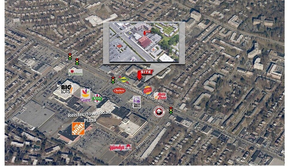 More Photos Of 6609-6615 Reisterstown Rd, Baltimore Medical For Lease