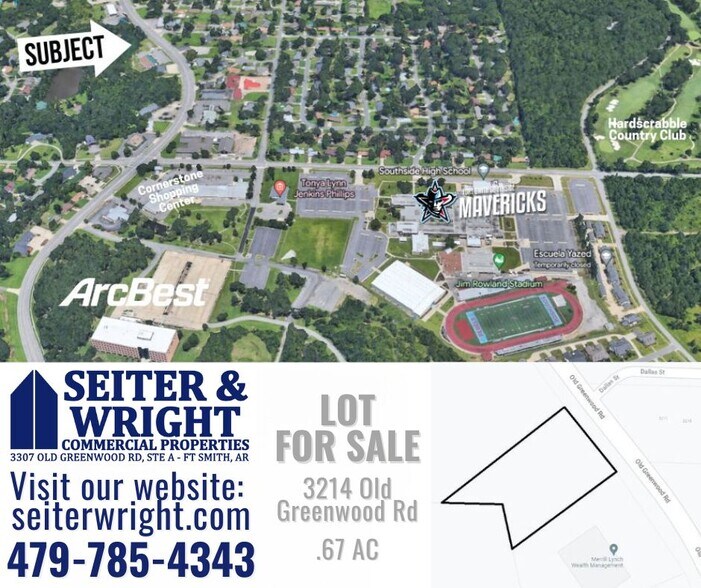 Primary Photo Of 3214 Old Greenwood rd, Fort Smith Land For Sale