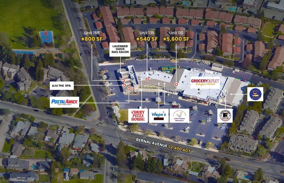 Primary Photo Of 3500-3550 Bernal Ave, Pleasanton Freestanding For Lease