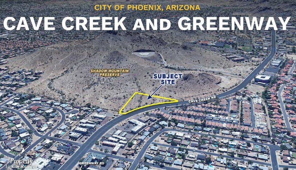 Primary Photo Of SSEC Cave Creek & Greenway, Phoenix Land For Sale