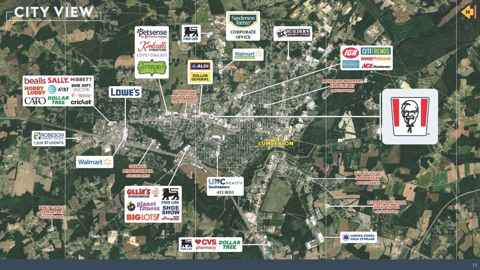 More Photos Of 2000 N Roberts Ave, Lumberton Fast Food For Sale