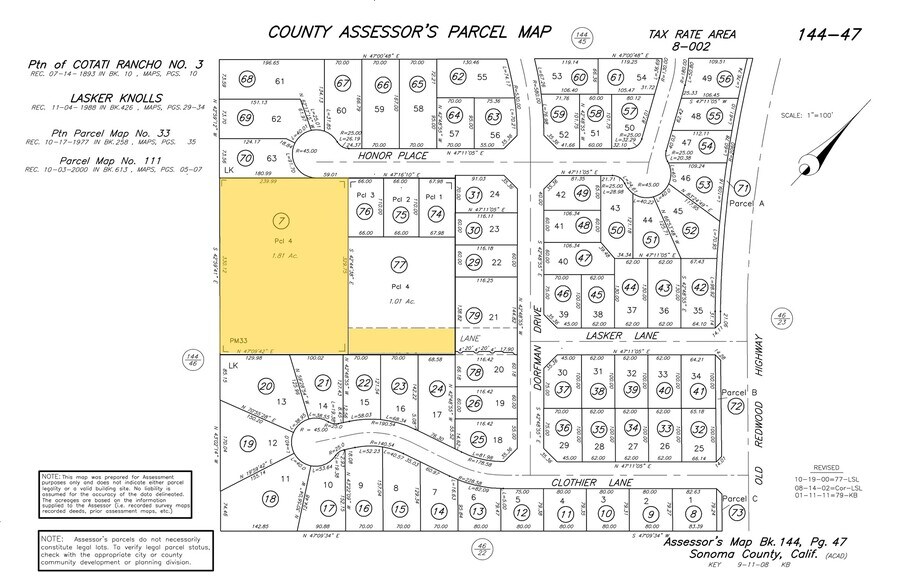 More Photos Of 65 Lasker Ln, Cotati Land For Sale