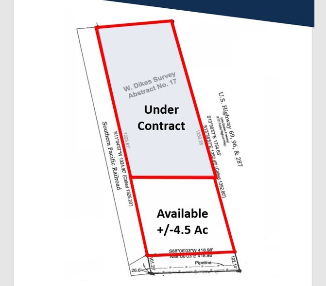 More Photos Of 8875 Eastex Fwy, Beaumont Land For Lease