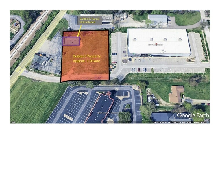 Primary Photo Of 8356 Masters Rd, Indianapolis Land For Sale