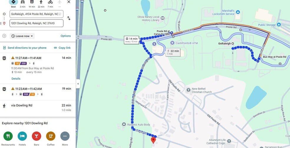 More Photos Of 1201 Dowling Rd, Raleigh Land For Sale