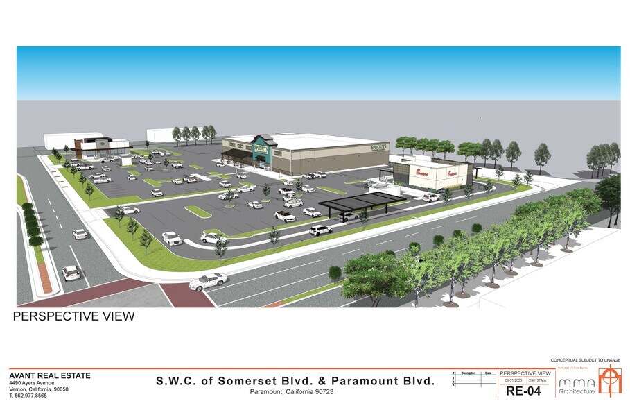 More Photos Of 15101 Paramount Blvd, Paramount Land For Lease