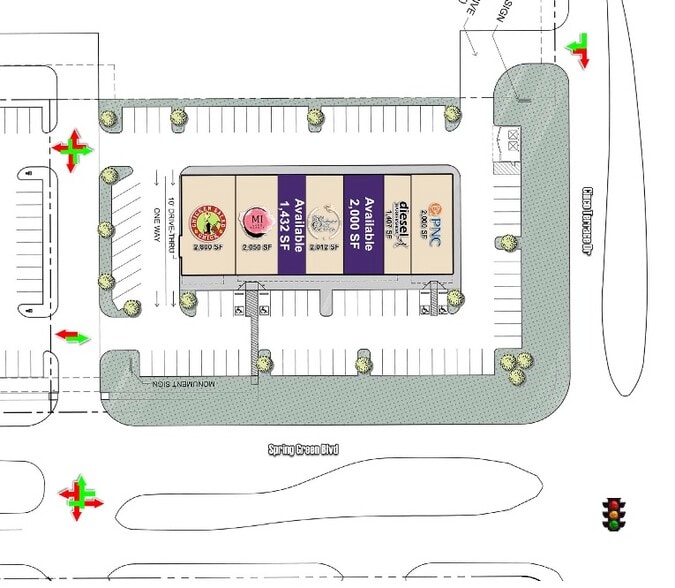 More Photos Of 9615 Spring Green Blvd, Katy Storefront Retail Office For Lease