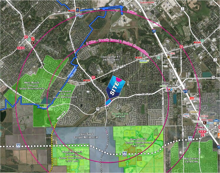 Primary Photo Of Bay Area Blvd & League City Parkway, League City Land For Sale