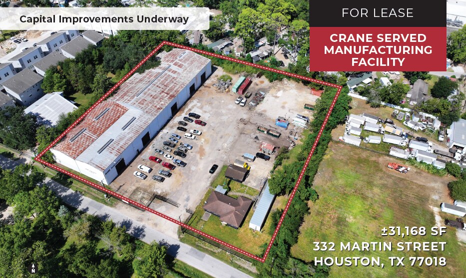 More Photos Of 332 Martin St, Houston Manufacturing For Lease