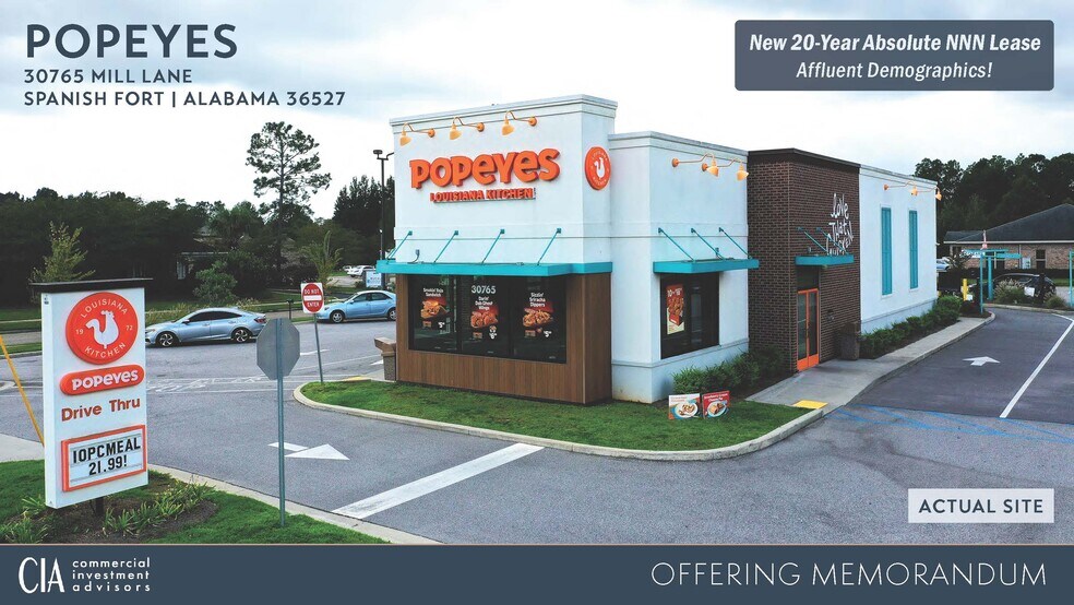 Primary Photo Of 30765 Mill Ln, Daphne Fast Food For Sale