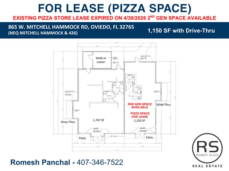 More Photos Of 865 W Mitchell Hammock Rd, Oviedo Storefront For Lease