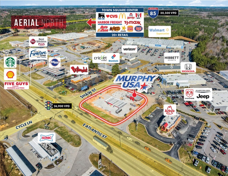 More Photos Of 1145 E Atlantic St, South Hill Service Station For Sale