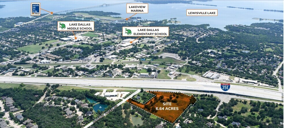 More Photos Of 1008-1020 Hickory Creek Rd, Lake Dallas Land For Sale