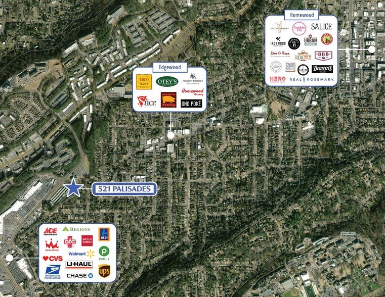 More Photos Of 521 Palisades Blvd, Birmingham Storefront Retail Office For Sale