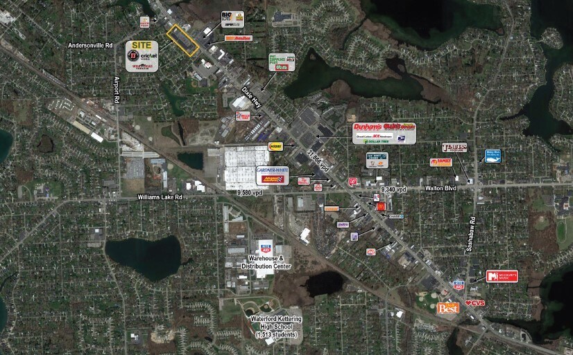 More Photos Of 5623-5725 Dixie Hwy, Waterford Unknown For Lease