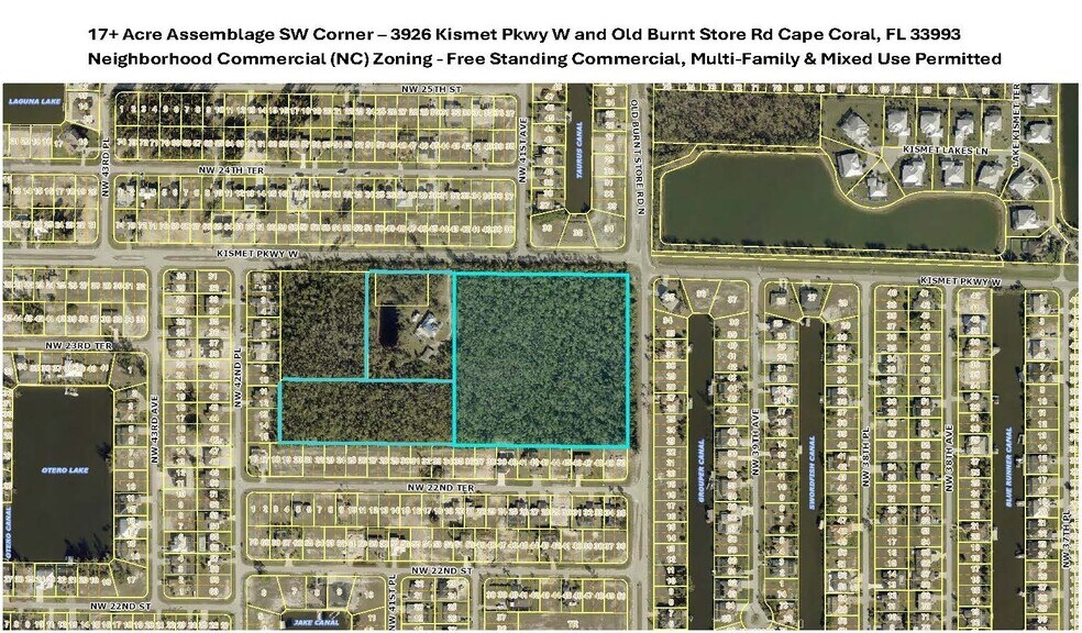 More Photos Of 3926 Kismet Pky, Cape Coral Land For Sale