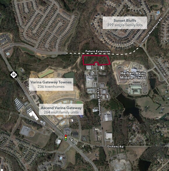 Primary Photo Of 228,229,232,233 Technology Park Ln, Fuquay Varina Land For Sale
