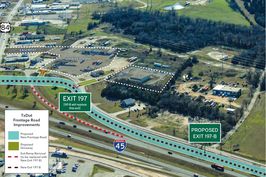 More Photos Of Interstate 45 & US Highway 84, Fairfield Land For Sale