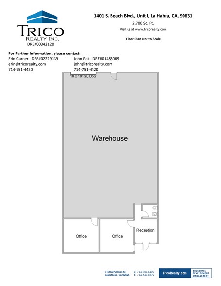More Photos Of 1401 S Beach Blvd, La Habra Warehouse For Lease