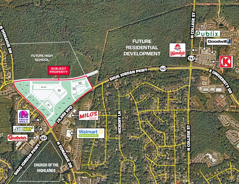 More Photos Of 1365 Donahue Drive, Auburn Land For Sale