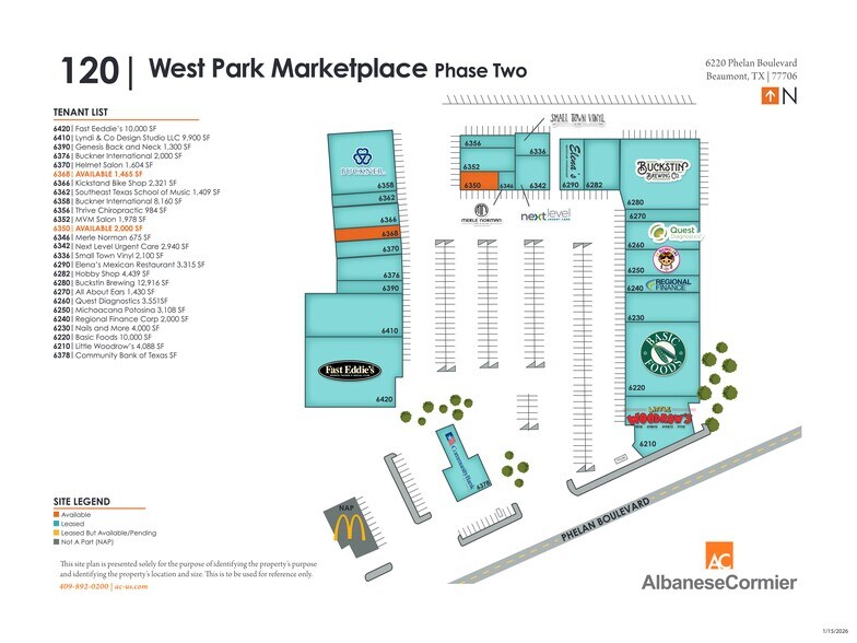 More Photos Of 6210-6410 Phelan Blvd, Beaumont Unknown For Lease