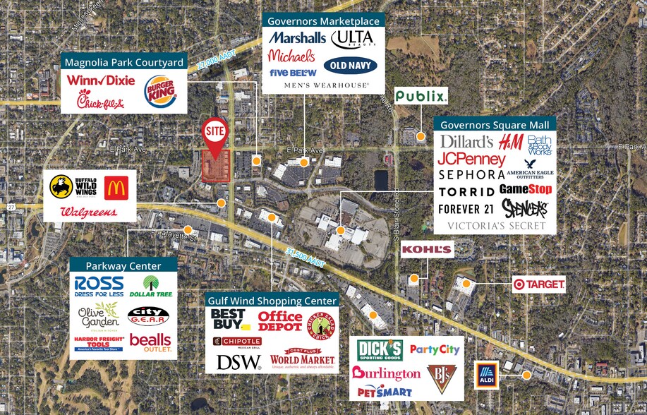 More Photos Of 216 S Magnolia Dr, Tallahassee Freestanding For Lease