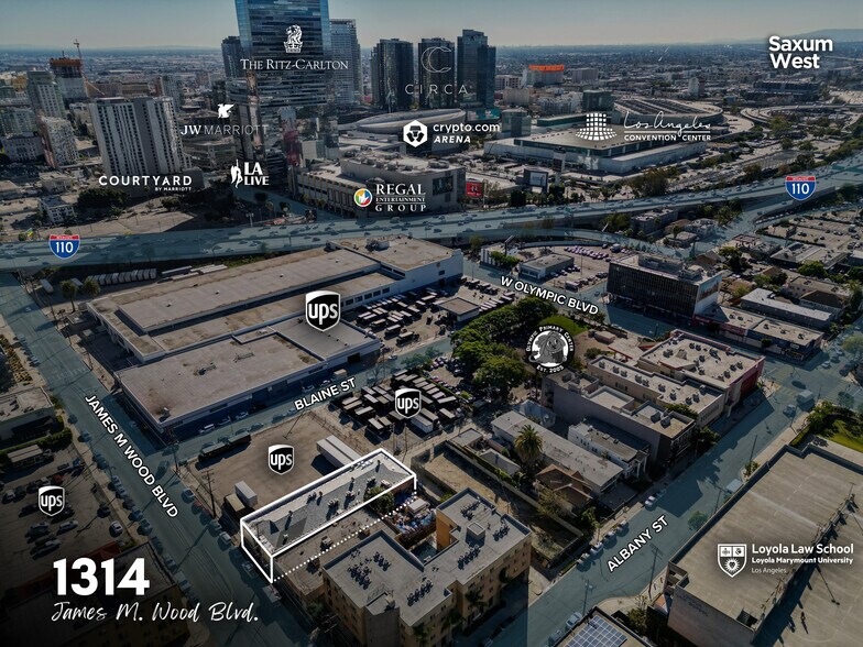 More Photos Of 1314 James M Wood Blvd, Los Angeles Warehouse For Lease