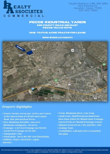 More Photos Of 435 CR 420, Pecos Land For Lease