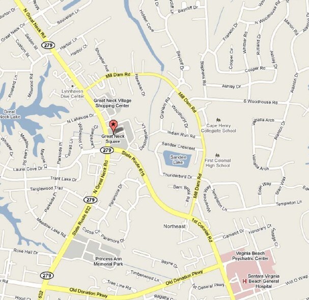 More Photos Of 525-537 N Great Neck Rd, Virginia Beach Office For Lease