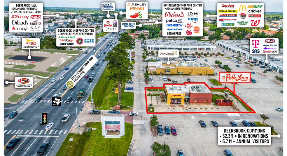 More Photos Of 9540 FM 1960 Bypass Rd E, Humble Fast Food For Sale