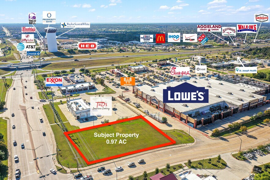 Primary Photo Of 1171 William D. Fitch Pky, College Station Land For Sale