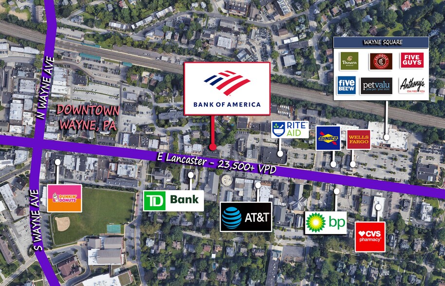 More Photos Of 217 E Lancaster Ave, Wayne General Retail For Sale