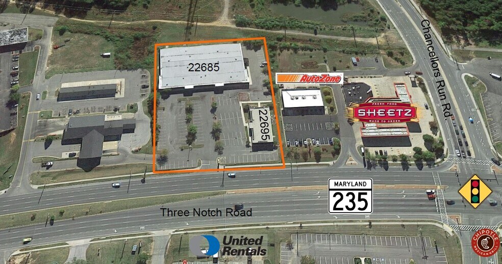 More Photos Of 22685 Three Notch Rd, California Medical For Sale