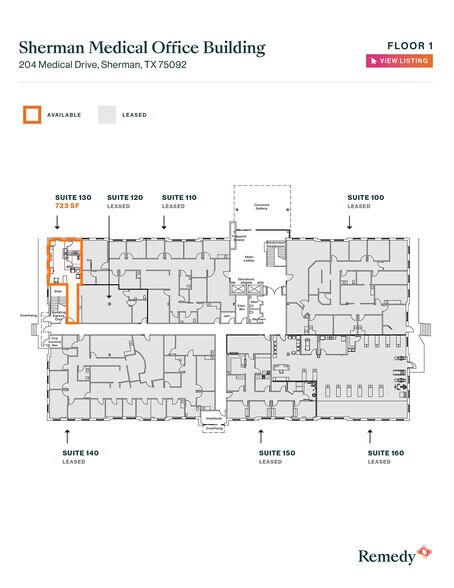 More Photos Of 204 Medical Dr, Sherman Medical For Lease