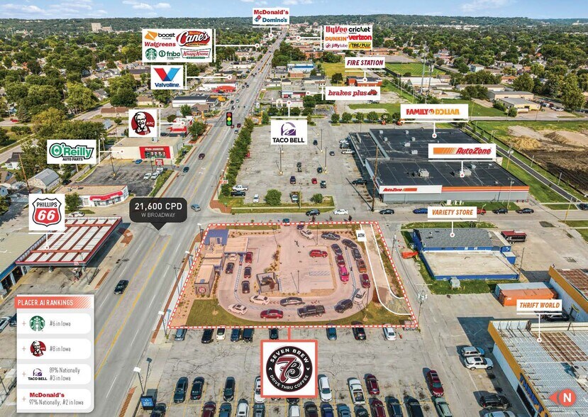 More Photos Of 2901 W Broadway, Council Bluffs General Retail For Sale