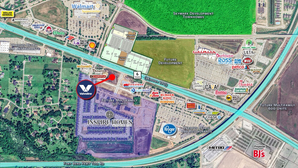 More Photos Of 10040 Hwy 6, Missouri City Freestanding For Sale