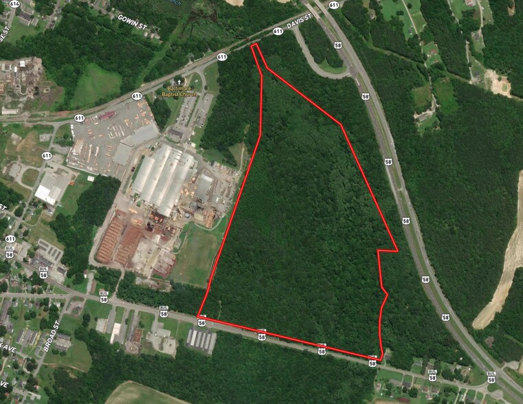 Primary Photo Of 0 Davis Street, Emporia Land For Sale