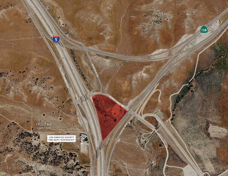 More Photos Of I-5, Gorman Land For Sale