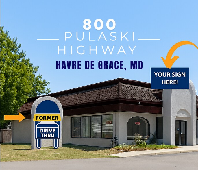 Primary Photo Of 800 Pulaski Hwy, Havre De Grace Freestanding For Sale