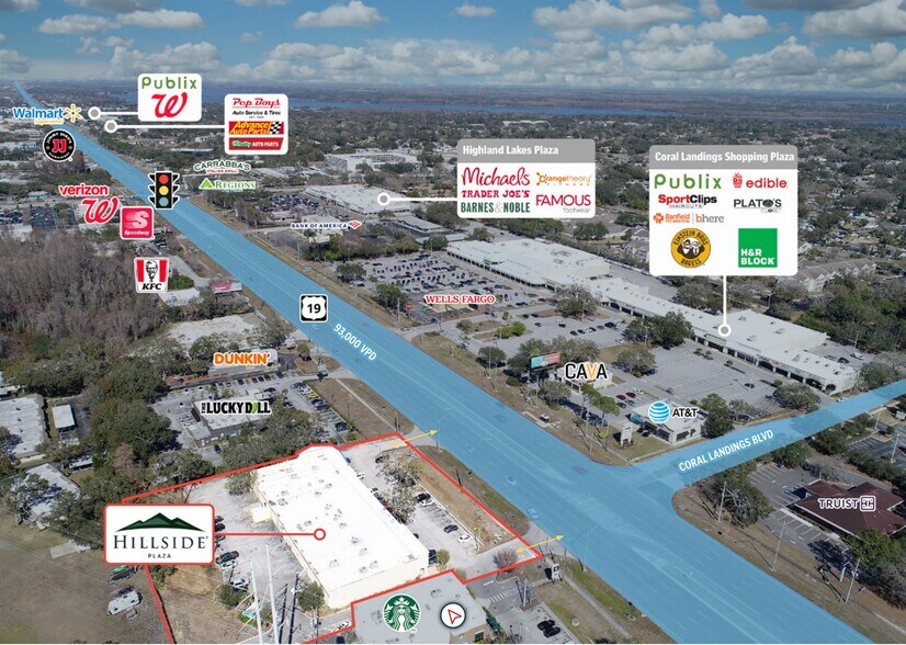 More Photos Of 33100-33160 U.S. 19 Hwy N, Palm Harbor Storefront For Sale